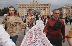 Наймасштабніша від початку великої війни акція до Дня вишиванки у Харкові