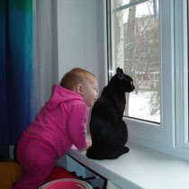 Современные «маугли»: пятилетнюю девочку воспитали собаки и кошки