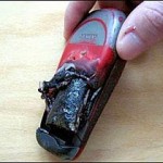 Сотрудник милиции подорвался на мобильнике