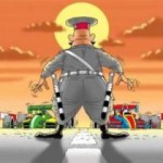 К отдыхающим в Крыму гаишники применили шоковую терапию