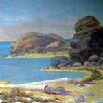 ландшафт ордовикского периода.