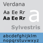 verdana
