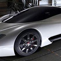 Первые фото самого быстрого в мире автомобиля (ФОТО)