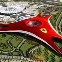 Фантастический парк Ferrari World: открытие отложено в связи с трауром (ФОТО)