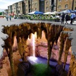Самые большие 3D картины на асфальте - техника иллюзии (ФОТО) 