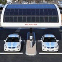 Honda приступила к созданию сети солнечных электрозаправок (ФОТО)