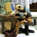 Работа за компьютером значительно укорачивает жизнь