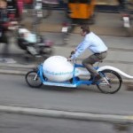 В Копенгагене по улицам колесят сперматозоиды на велосипедах (ФОТО)