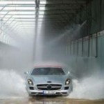Шикарный SLS AMG от Mercedes-Benz скоро предстанет перед публикой (ФОТО)