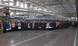 Тимошенко на Харьковском авиазаводе