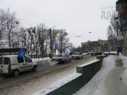 В Харькове ударили автопробегом по конкурентам Януковича
