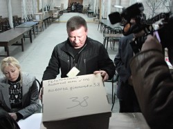 День выборов в Харькове