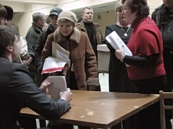День выборов в Харькове