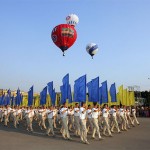 Празднование 65-й годовщины освобождения Харькова, пл. Свободы, 23 августа 2008 года