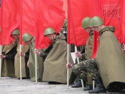 В Харькове прошел военный парад в честь праздника Победы 