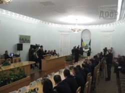 Городской совет Харькова раздал награды милиционерам 