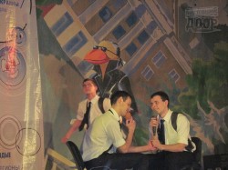 Акробатические, полуэротические и юмористические трюки показывали в Харькове