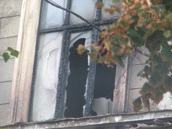 Пожар в гостинице Харьков, 30 августа