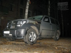 Сгорел автомобиль Александра Каряки
