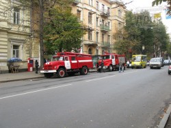 Пожар в сердце Харькова. Сумская в дыму