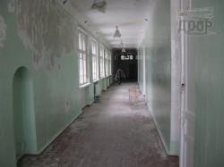 Последствия пожара в харьковской школе №109