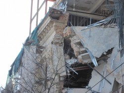 В центре Харькова обрушилось здание