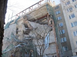 Обвал здания в центре Харькова. Ситуация день спустя