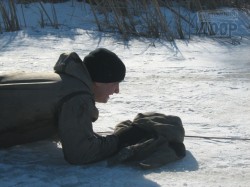 Как под Харьковом спасали ушедших под лед 