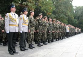 Курсанты СБУ приняли присягу на верность народу Украины