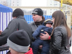 Харьковские автолюбители соревновались в фигурном катании