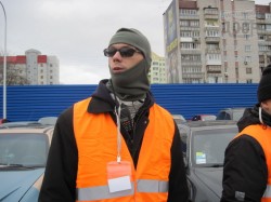 В Харькове прошел турнир по автослалому среди любителей