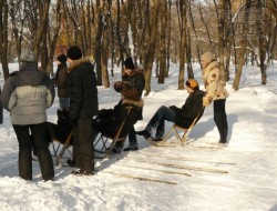 Соревнования по фигурному катанию на санях прошли в Харькове
