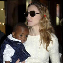 мадонна с приемной дочкой марси