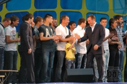 "Металлист" отпраздновал пятую бронзу