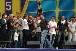 "Металлист" отпраздновал пятую бронзу