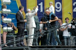 "Металлист" отпраздновал пятую бронзу