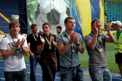 "Металлист" отпраздновал пятую бронзу