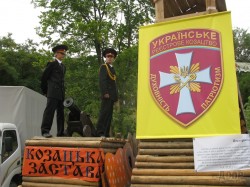 Как на Печенежском поле в казаки принимали (ФОТО)