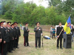 Как на Печенежском поле в казаки принимали (ФОТО)