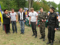 Как на Печенежском поле в казаки принимали (ФОТО)