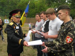 Как на Печенежском поле в казаки принимали (ФОТО)