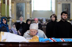 Церемония прощания с митрополитом Никодимом
