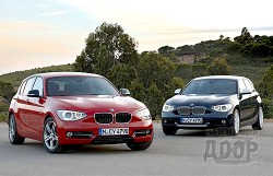 В Украине гламурно представили новое поколение BMW 1 серии