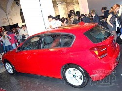В Украине гламурно представили новое поколение BMW 1 серии