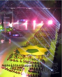 Львовская арена: мегакарнавал, огненный дракон и Руслана-гусар