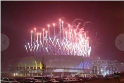 Львовская арена: мегакарнавал, огненный дракон и Руслана-гусар