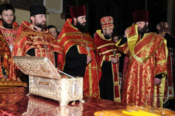 В Харьков прибыла десница святого великомученика Димитрия Солунского