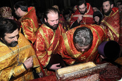 В Харьков прибыла десница святого великомученика Димитрия Солунского