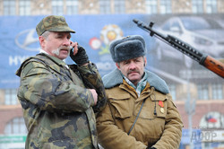 В центре Харькова прошла выставка военной техники