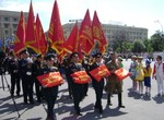На площади Свободы пронесут копии знамен, с которыми освобождали Харьков